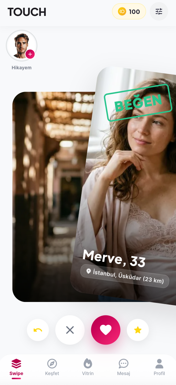 TOUCH dating ana ekran